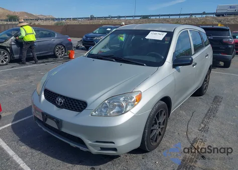 2003 Toyota Matrix Standard z USA, uszkodzony, nr VIN 2T1KR32E53C105281